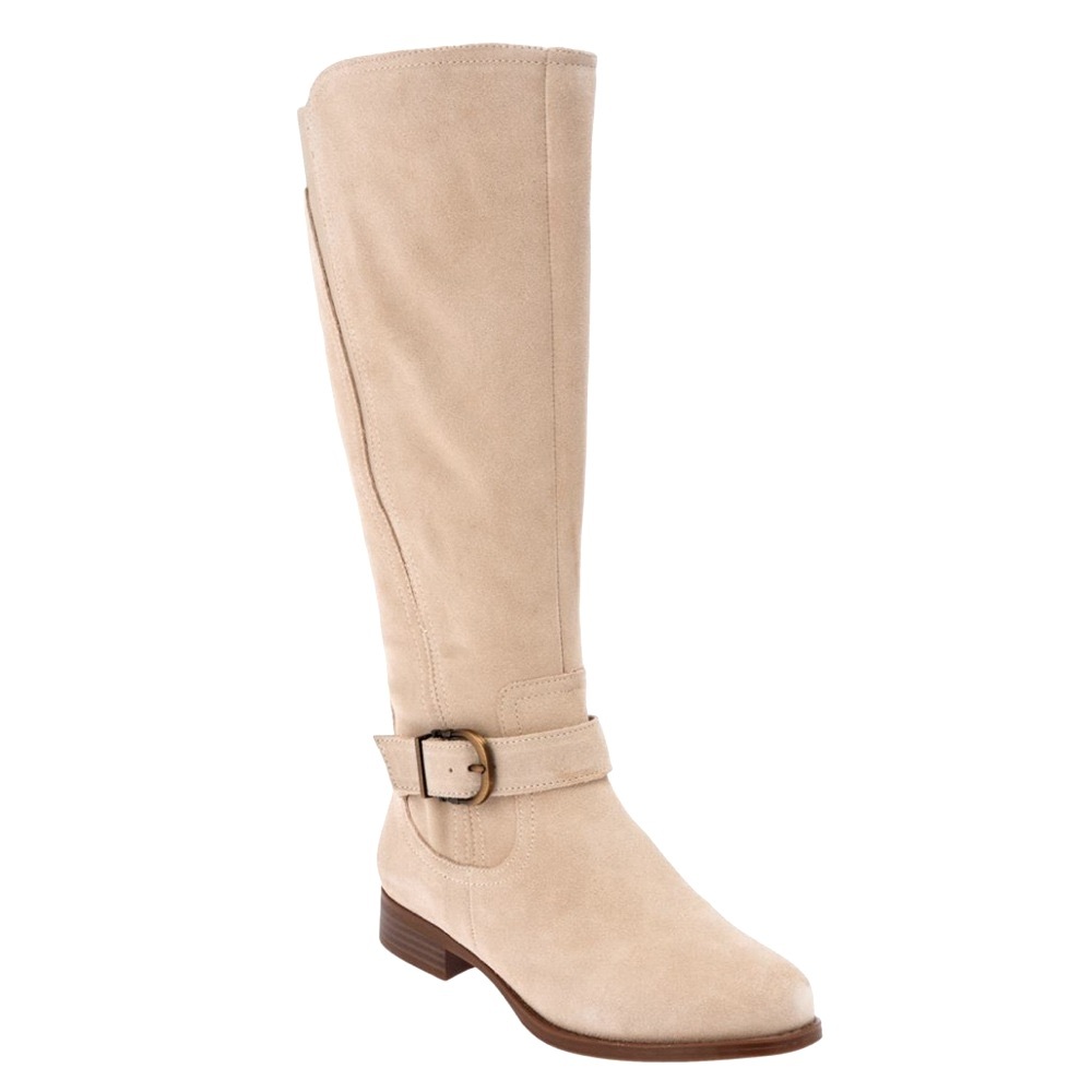 NIB Naturalizer Jayden Suede Riding Boot Wide Width-Brand New In Box